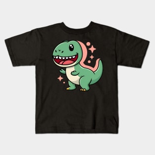 Cute baby T-Rex Kids T-Shirt